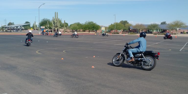 Ride Arizona MTC skills course work (image)